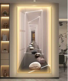 3D Effect Gray Stones And Distinctive Lighting